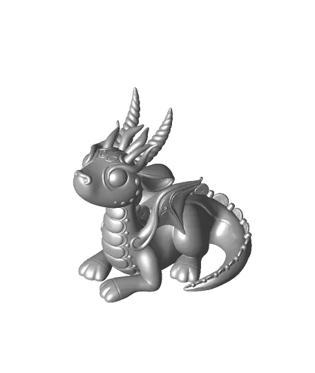 Ginger The Baby Dragon — modelo 3D