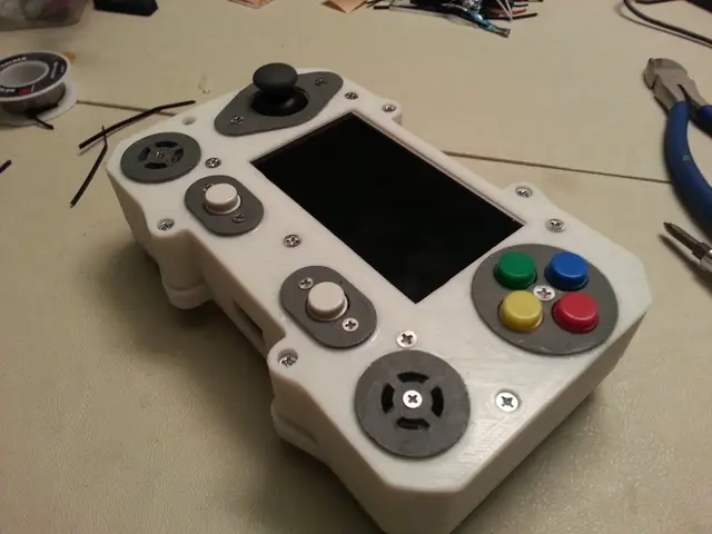 PortaBerry Pi (Handheld Raspberry Pi Emulator) — modelo 3D