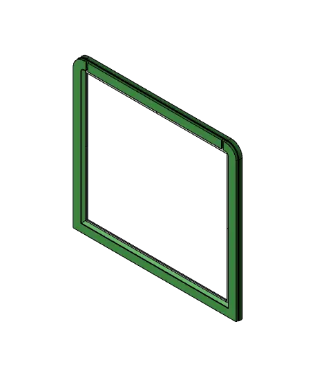 Bambu X-1 Glass Top Riser ONE Piece remix — modelo 3D