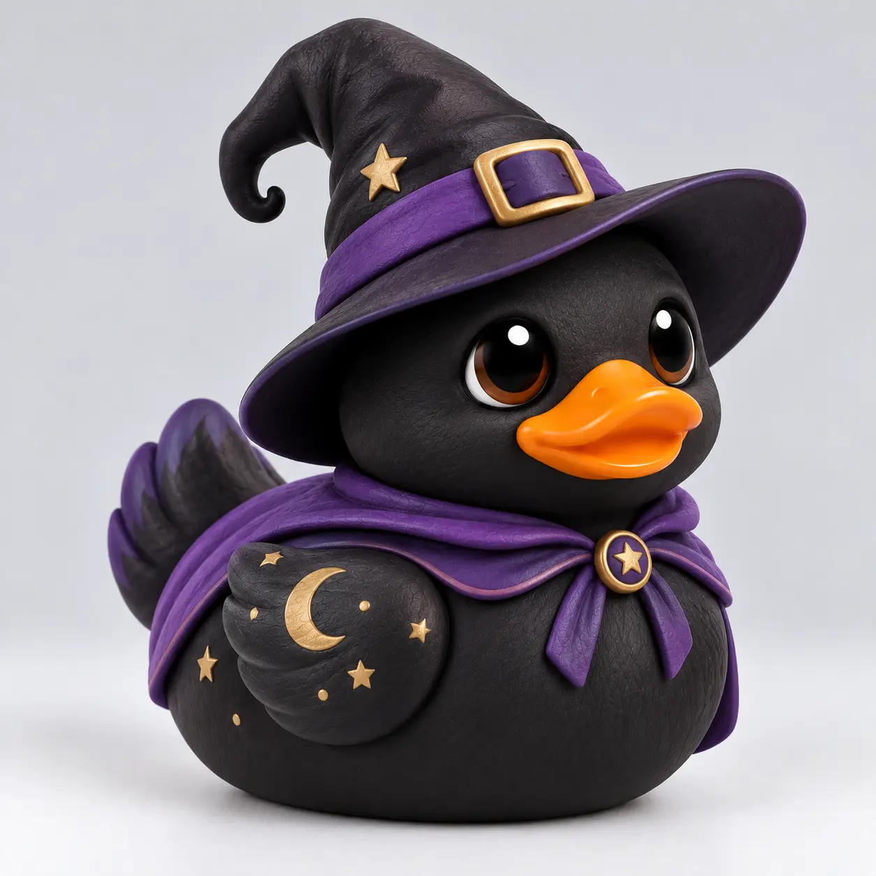 Witch Halloween Duck — modelo 3D