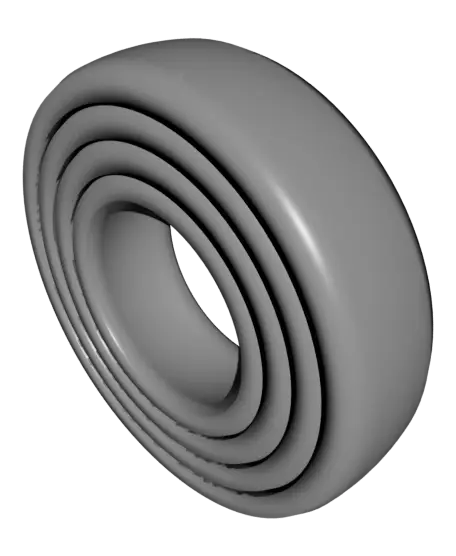 Ring Fidget Toy — modelo 3D