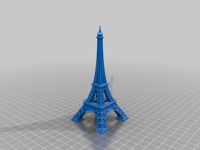 Eiffel tower — modelo 3D