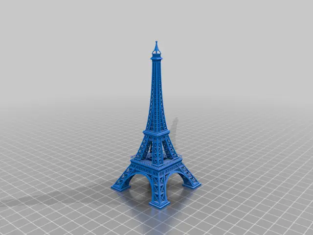 Eiffel tower — modelo 3D