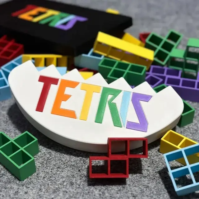 Balance Tetris — modelo 3D