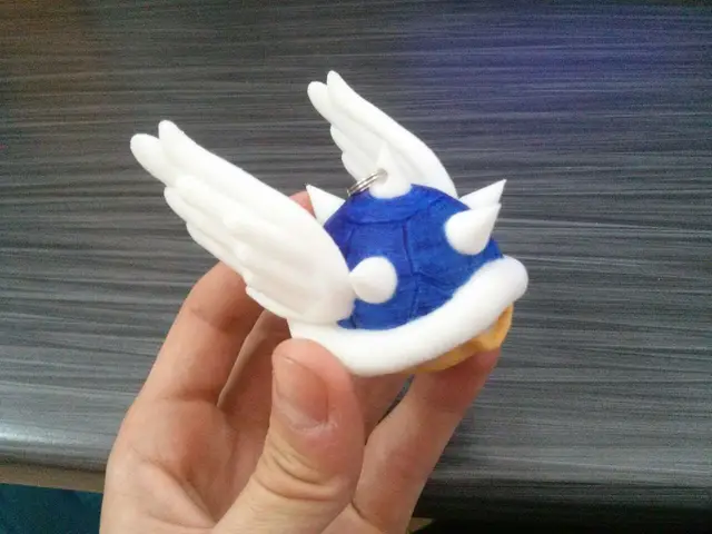 Blue shell (Mario Kart) — modelo 3D