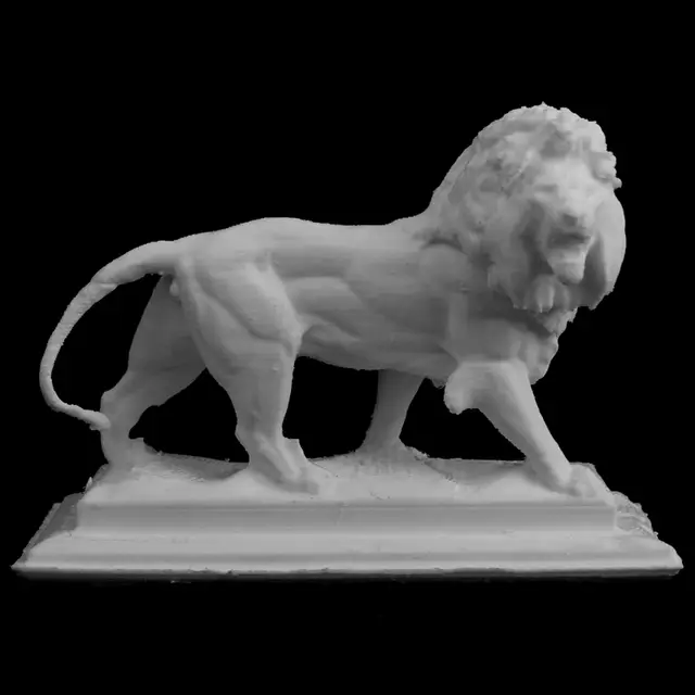 Maiwand Lion in Forbury Garden, Reading, UK — modelo 3D