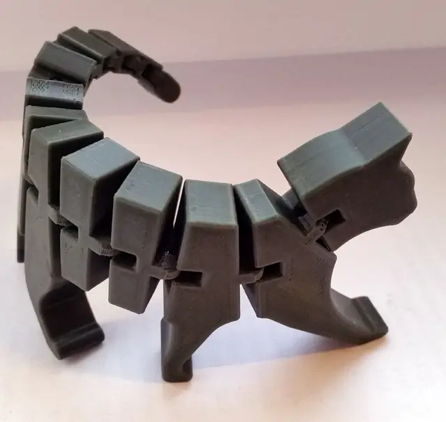 Flexi Cat — modelo 3D