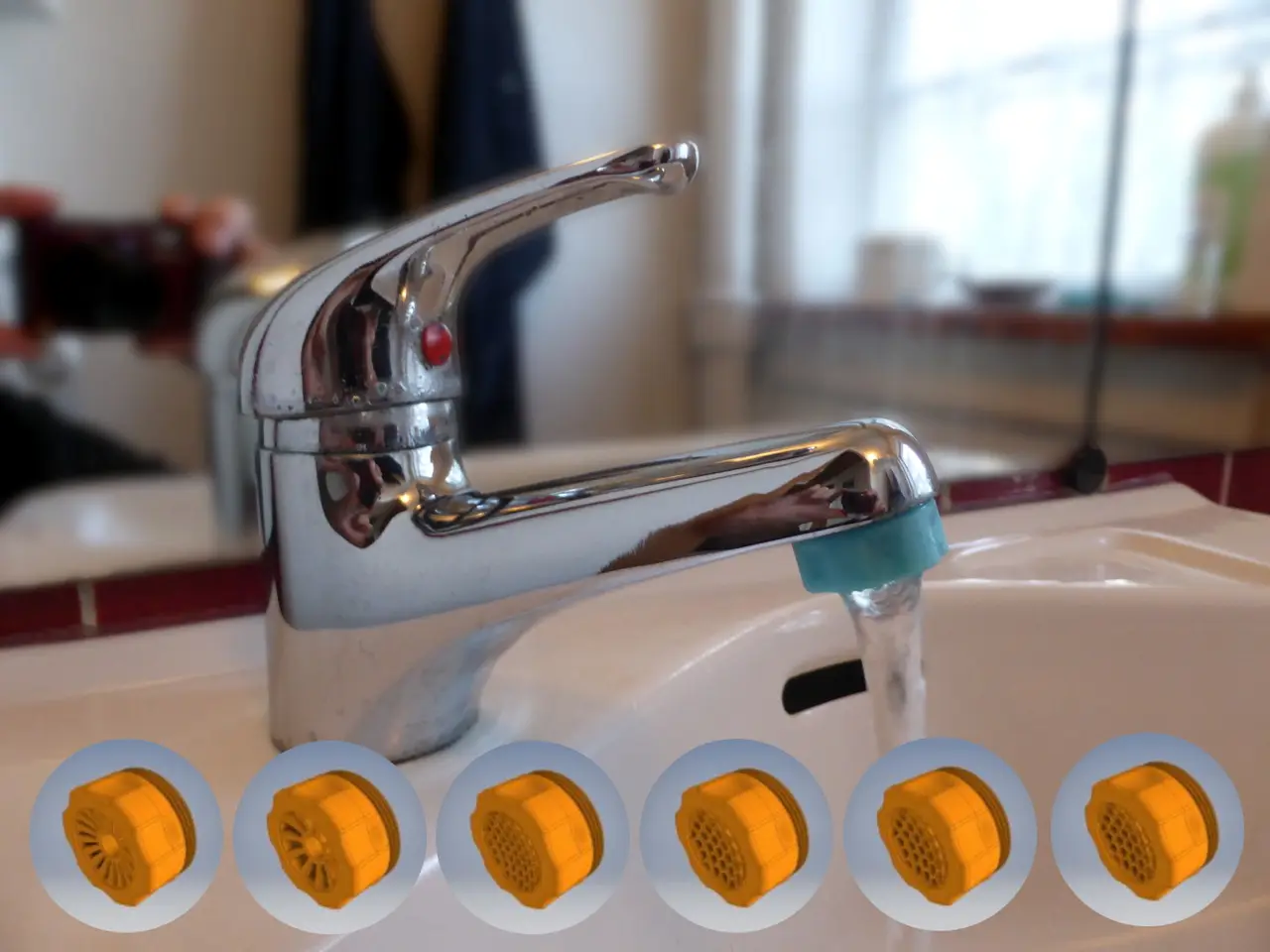 Faucet/Tap water filter M24 — modelo 3D