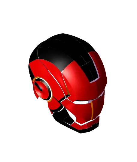 IRONMAN HELMET — modelo 3D