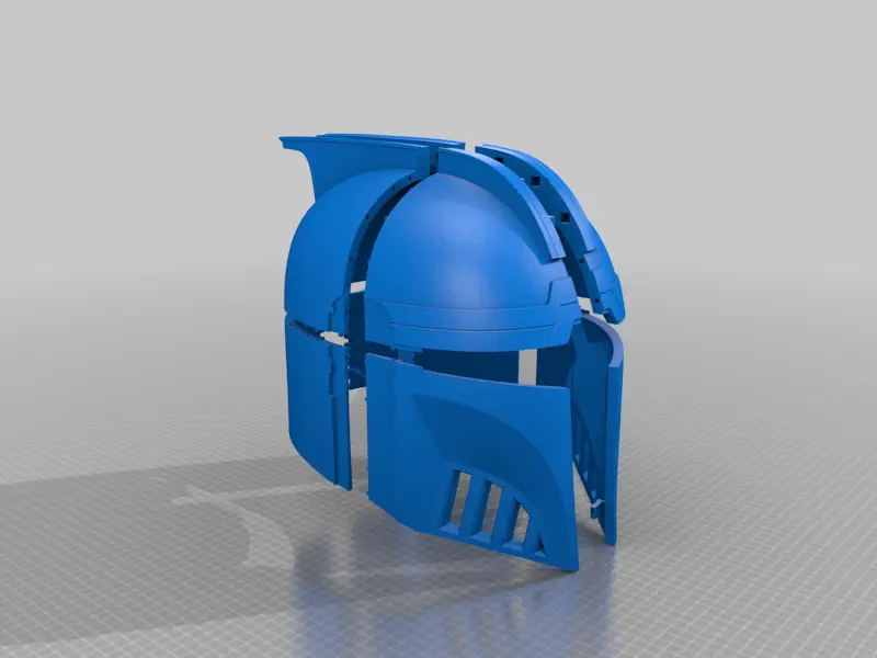 Mandalorian/ Clone Trooper Helmet [CHOPPED] — modelo 3D