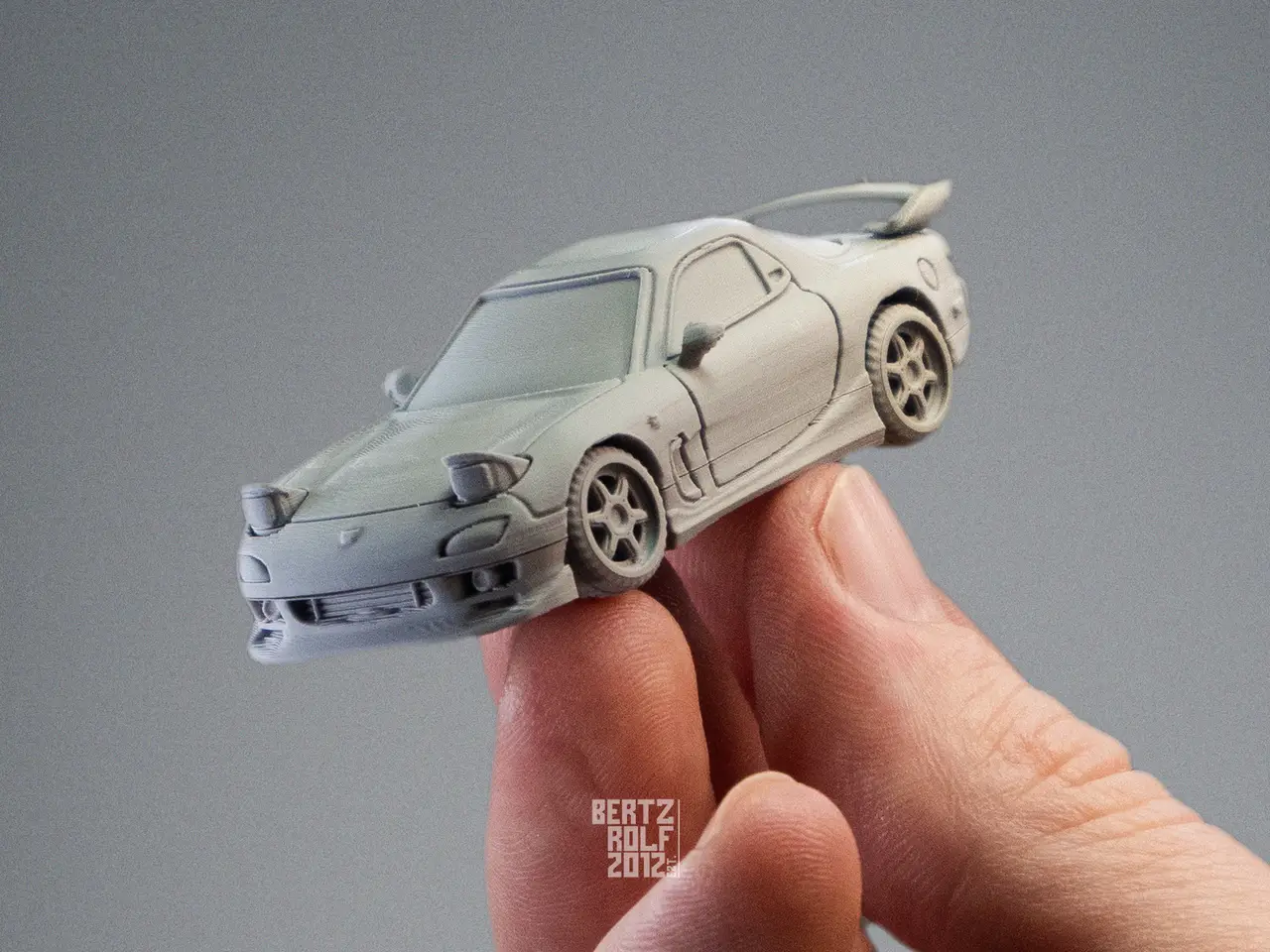 Mazda RX_7 FD Kit Card — modelo 3D
