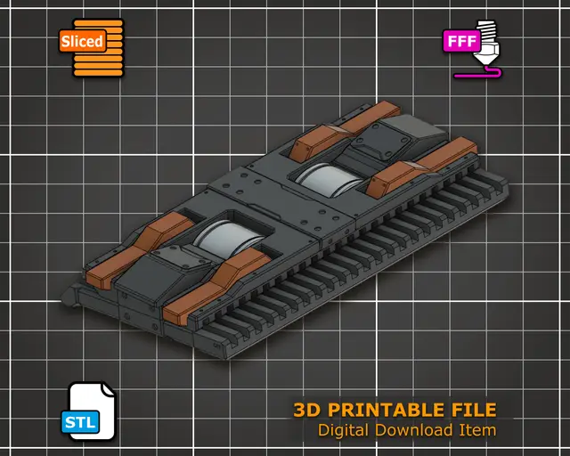 Foldable Sprue Rack for Gunpla - Real Grade Style — modelo 3D