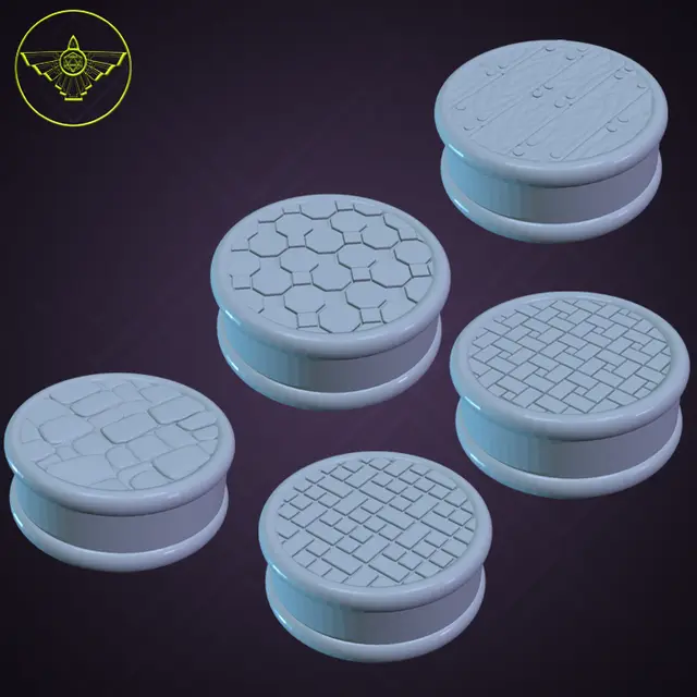 Standard Tile Base Set — modelo 3D