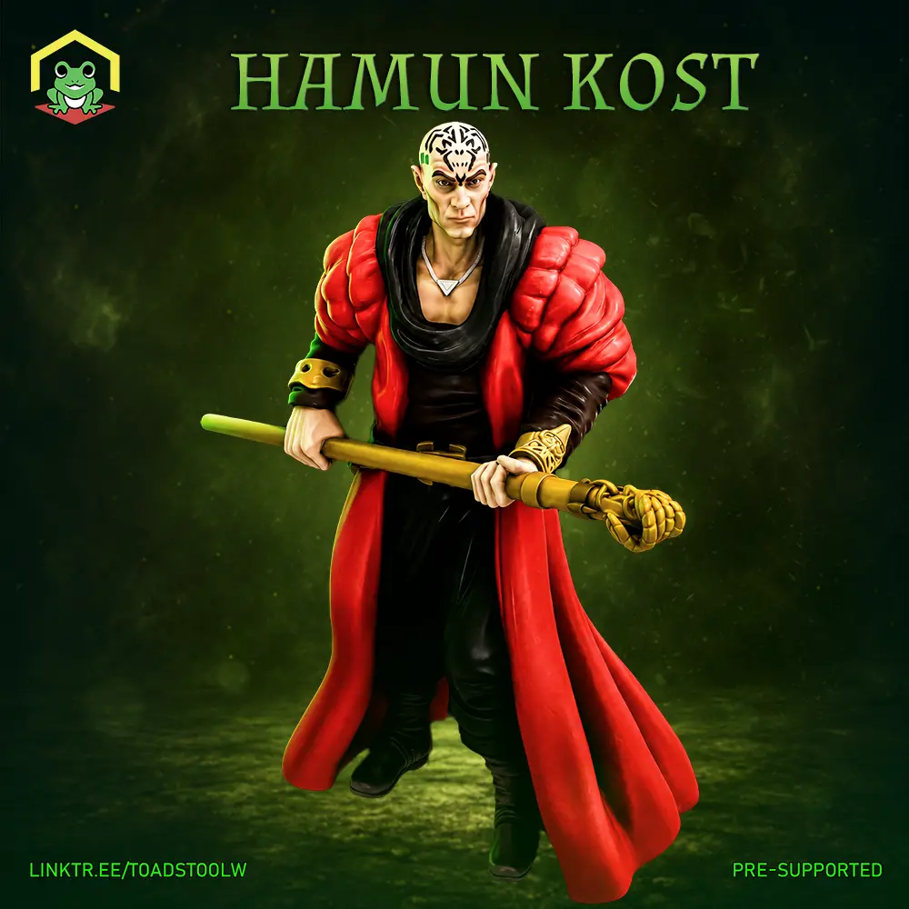 Hamun Kost — modelo 3D