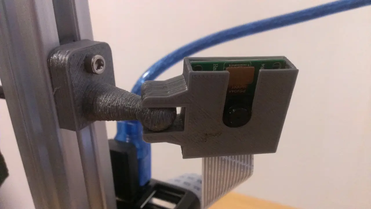 Raspberry Pi Camera Mount for 2020 Extrusions — modelo 3D