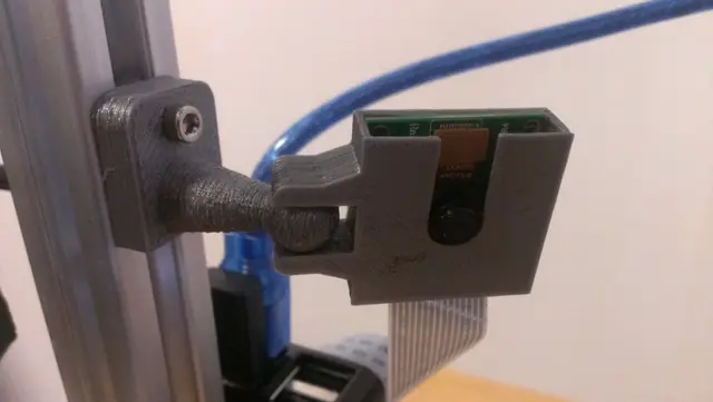 Raspberry Pi Camera Mount for 2020 Extrusions — modelo 3D