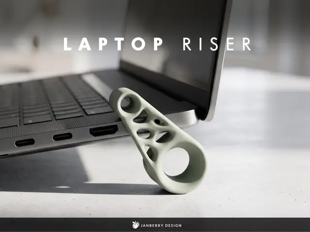 Minimal Laptop Riser – Compact & Lightweight — modelo 3D