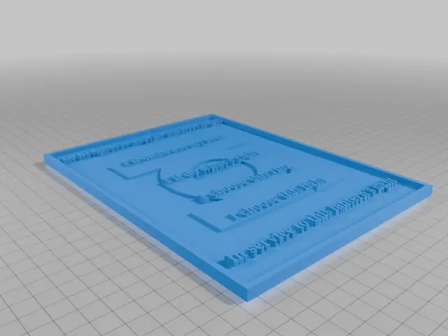 John Stewart oath — modelo 3D