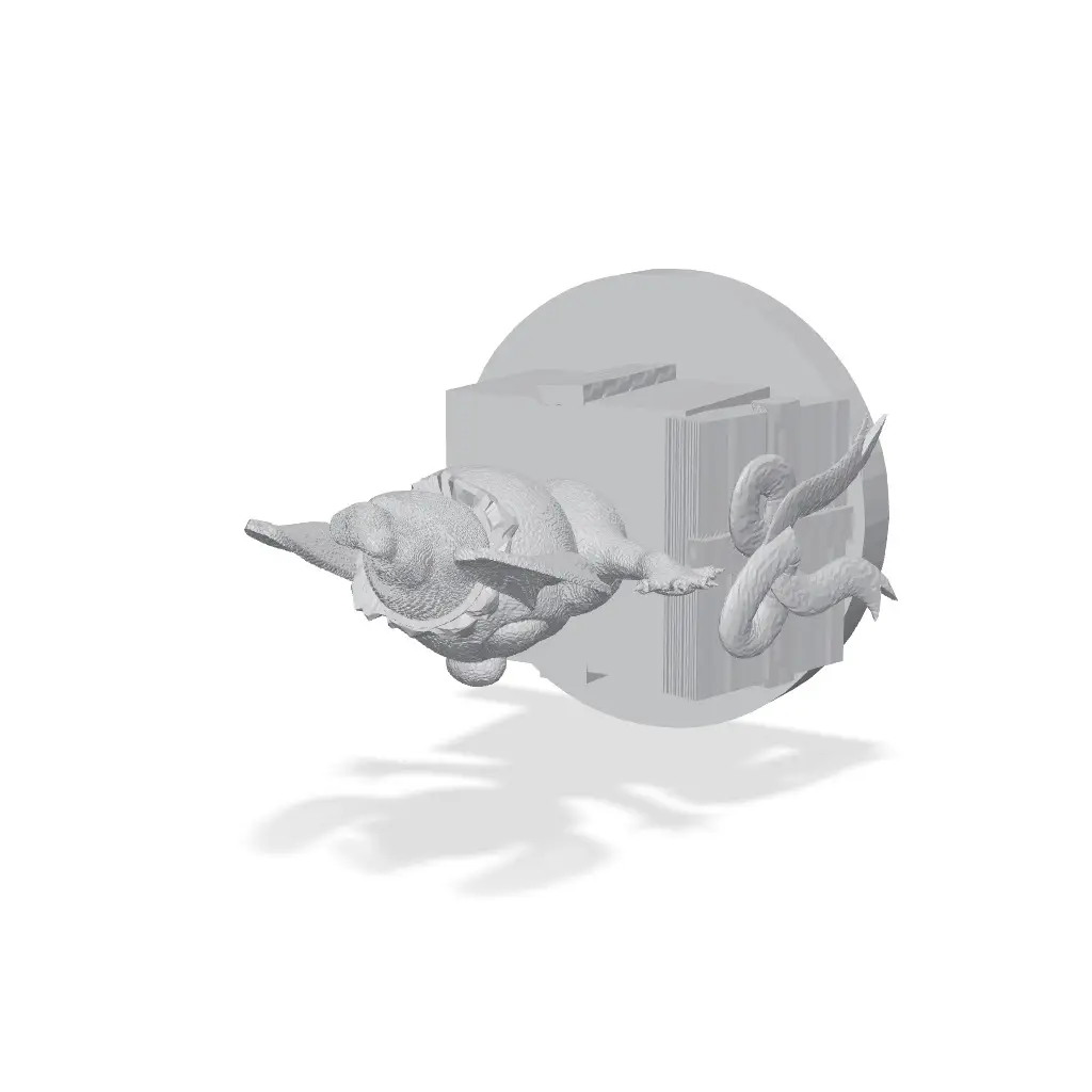 Stitch in a box Christmas Ornament — modelo 3D