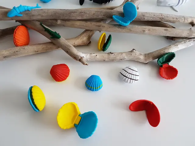 Sea Shells – Print-in-Place Shell and Black Mussel — modelo 3D