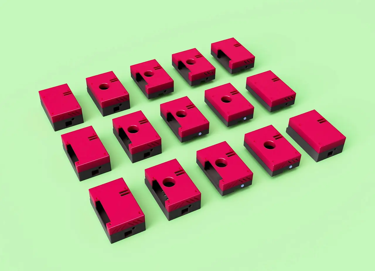 RASPBERRY PI 5 CASE — modelo 3D
