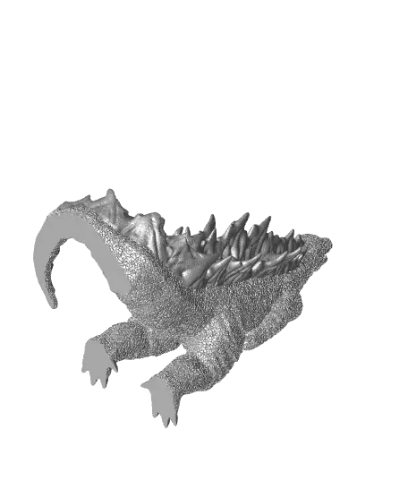 Godzilla (Easy Print) — modelo 3D