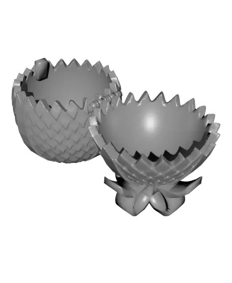 Gift Wrapped Dragon Egg — modelo 3D