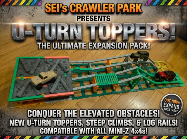SEI Mini Z 4x4 Modular Crawler Park Toppers — modelo 3D