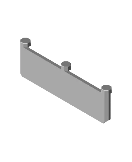 8x2 MU - Simple Bolt-Locked Shelf — modelo 3D