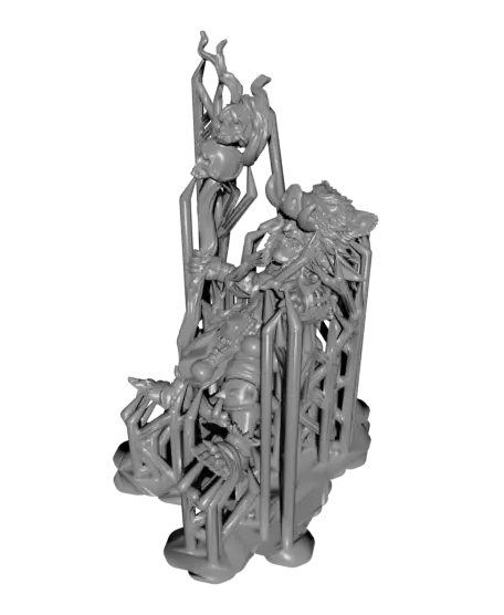 Goblin Shaman - With Free Dragon - 5e DnD Inspired for RPG and Wargamers — modelo 3D