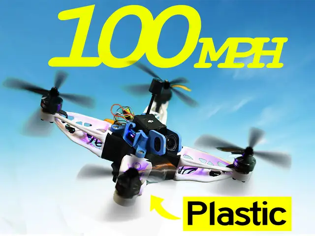 100MPH FPV Drone — modelo 3D