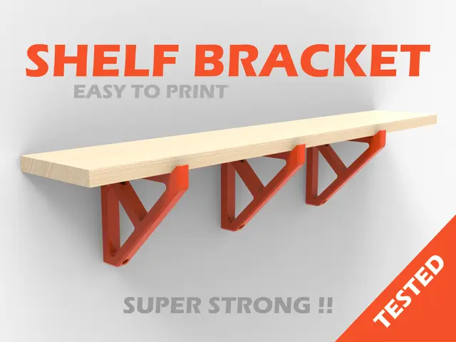 SHELF BRACKET - SHELF HOLDER - (Tested) — modelo 3D