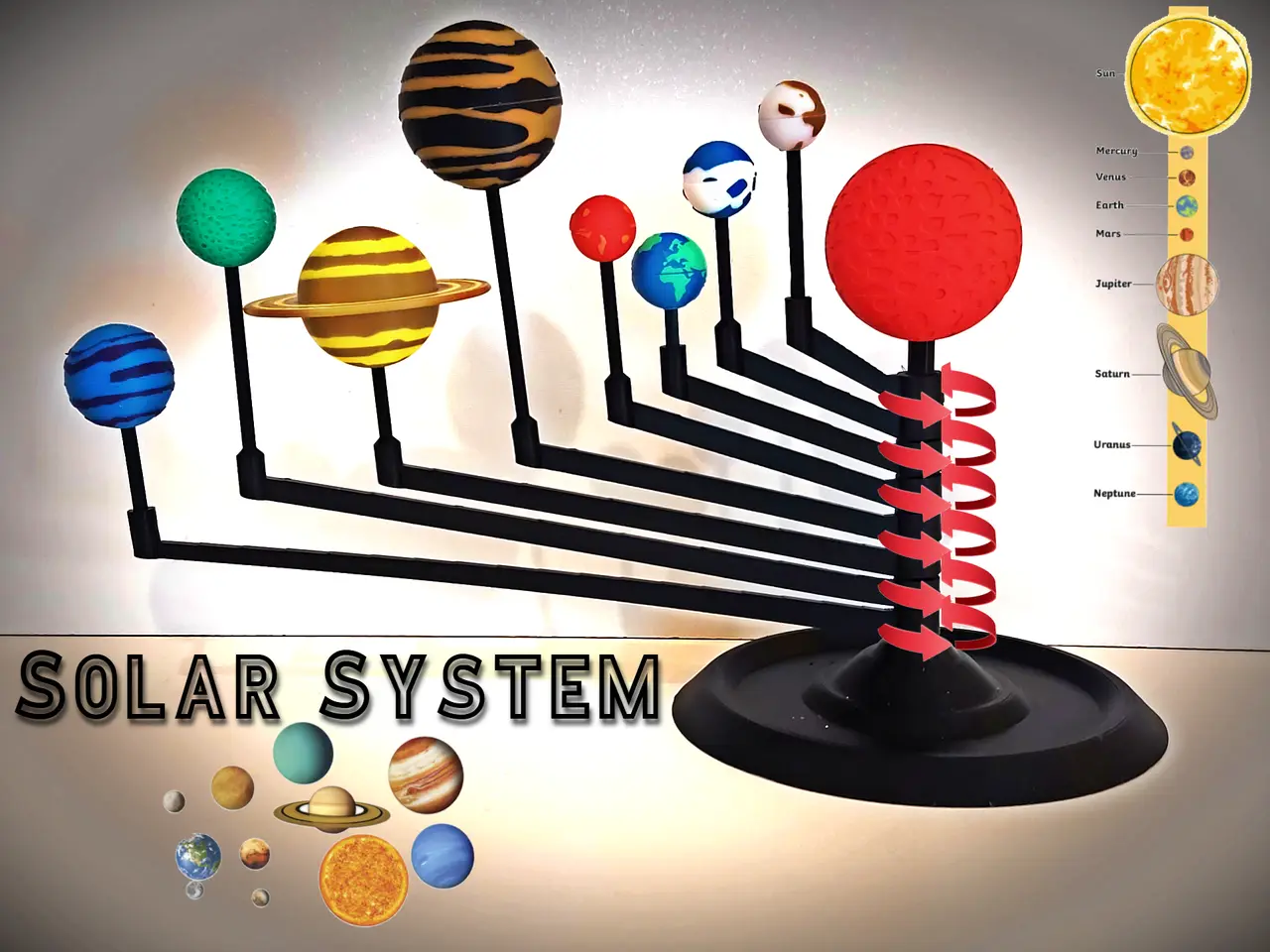 SOLAR SYSTEM — modelo 3D