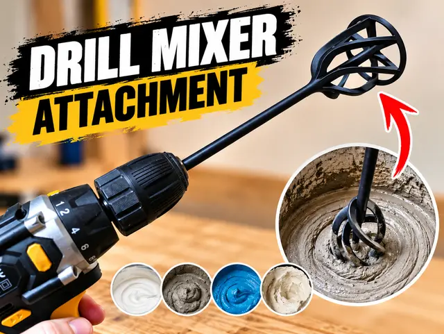 Drill Mixer – Paint, Mortar & Cement — modelo 3D