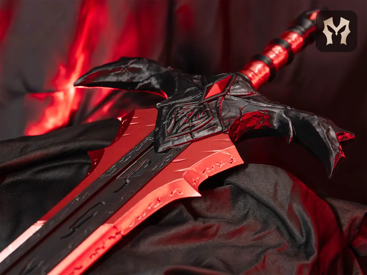 Crimson Shadow, Sword of the Dark Knight - MWH — modelo 3D