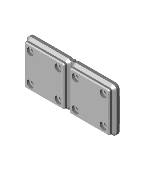 2x1 Floor Section for Gridfinity Dungeon Kit — modelo 3D