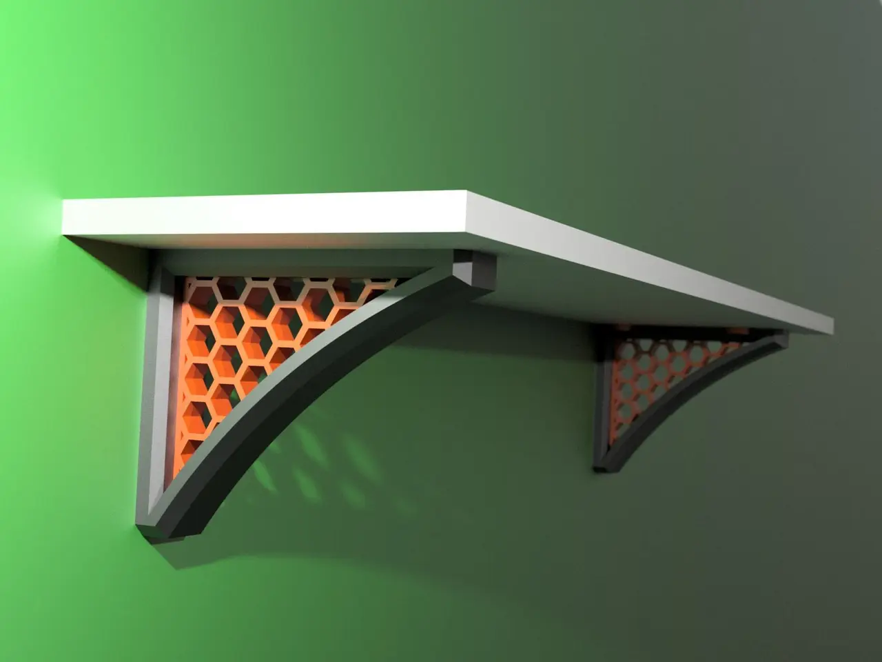 Shelf Support / Bracket V2 — modelo 3D