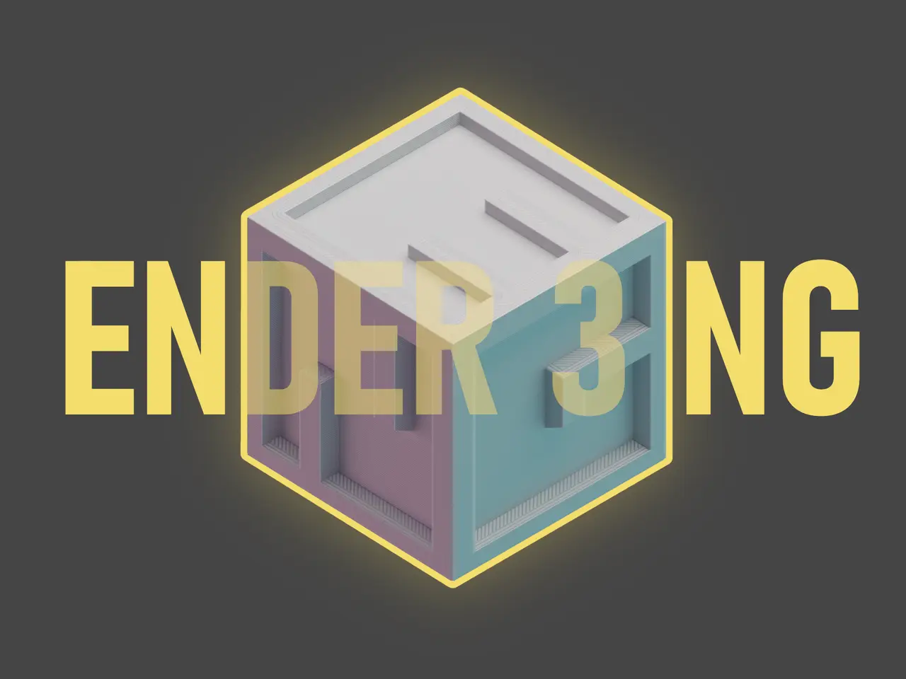 Ender 3 NG - calibration cube V2 — modelo 3D
