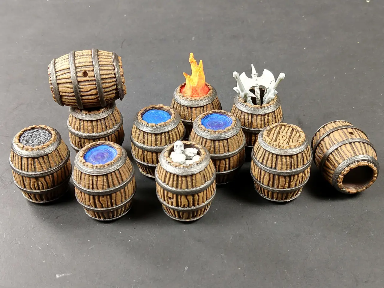 OpenForge Build-a-Barrel (Barrel construction kit) — modelo 3D