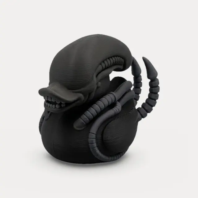 Xenomorph Rubber Duck - Horror Figurine — modelo 3D