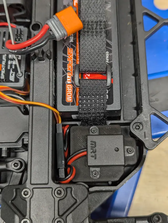 Transponder Mount for Losi Nascar — modelo 3D
