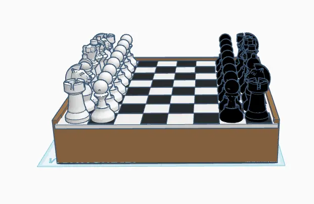 chess — modelo 3D