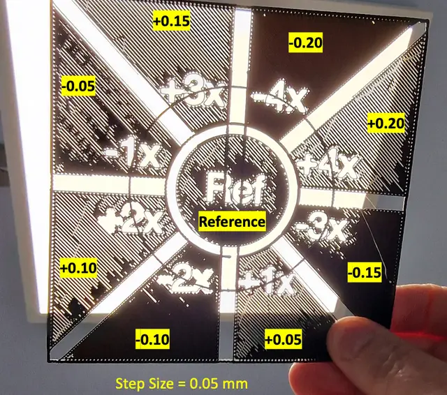 8-in-1 Z-Offset First Layer Calibration — modelo 3D