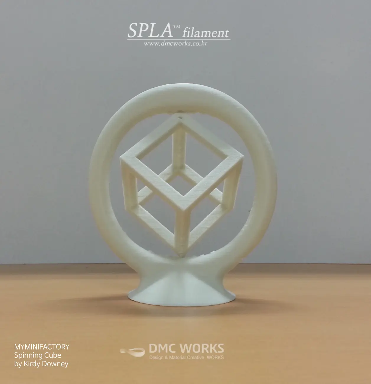 Spinning Cube — modelo 3D