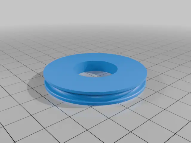 Ender 3 V3 SE / KE filament wheel flat print guide remix — modelo 3D