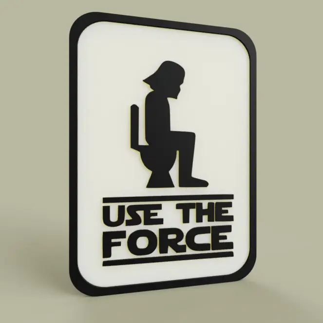 StarWars Use the Force - Darth Vader — modelo 3D