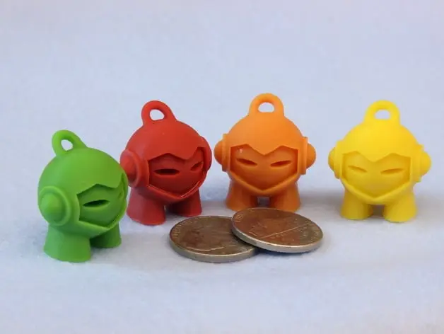3D Hubs Marvin - Key Chain — modelo 3D