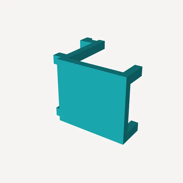 Paint Supplies — Pegboard / Wall Organizer (Free Sample) — modelo 3D