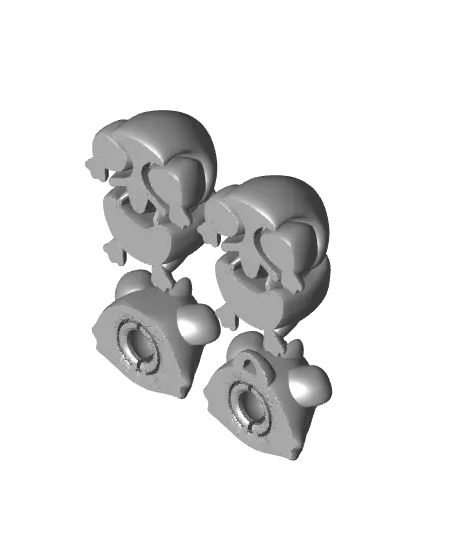 FREE flexi guinea pigs — modelo 3D