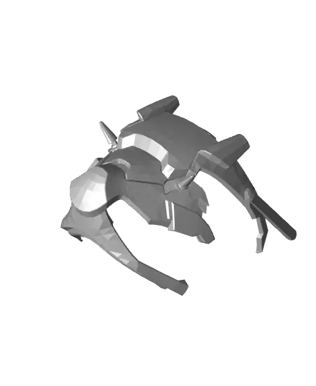 Drone Helm- HellDivers — modelo 3D